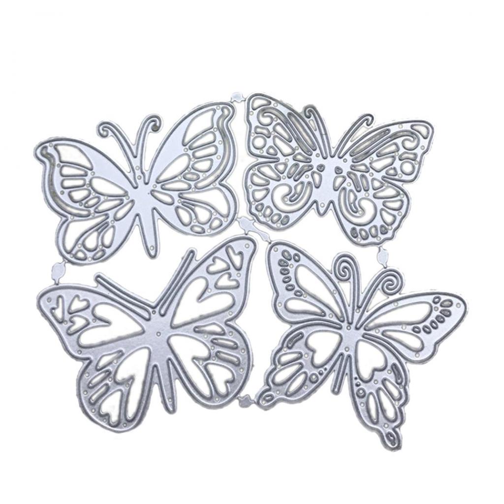 Yousheng Butterfly Metal Cutting Dies DIY Scrapbooking Paper Cards Emboss Craft Decor