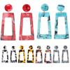 1 Pair Earrings Square Geometric Universal Round Colorful Exaggerated Jewelry Party Favors Fashion Accessory Gifts for Women