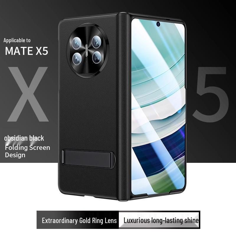 Чехол-книжка из натуральной кожи для Huawei Mate X5 - Коллекционное издание