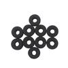 10pcs Drum Cymbal Felt Pads Set Replacement Parts Black Accessory