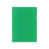LIHIT LAB Clear 50 Holders, Sheets, A4, Green, F78-7_50