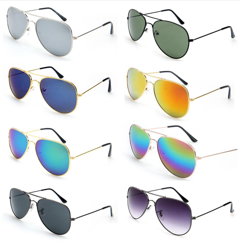 Fashion Mens Sunglasses For Women Classic Pilot Style Gradient Mirror Lens Retro Sun Glasses