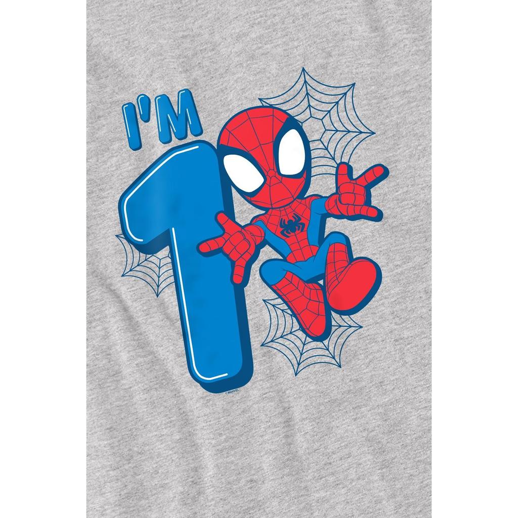Spider-Man Детская футболка с милым Спайди на первый день рождения