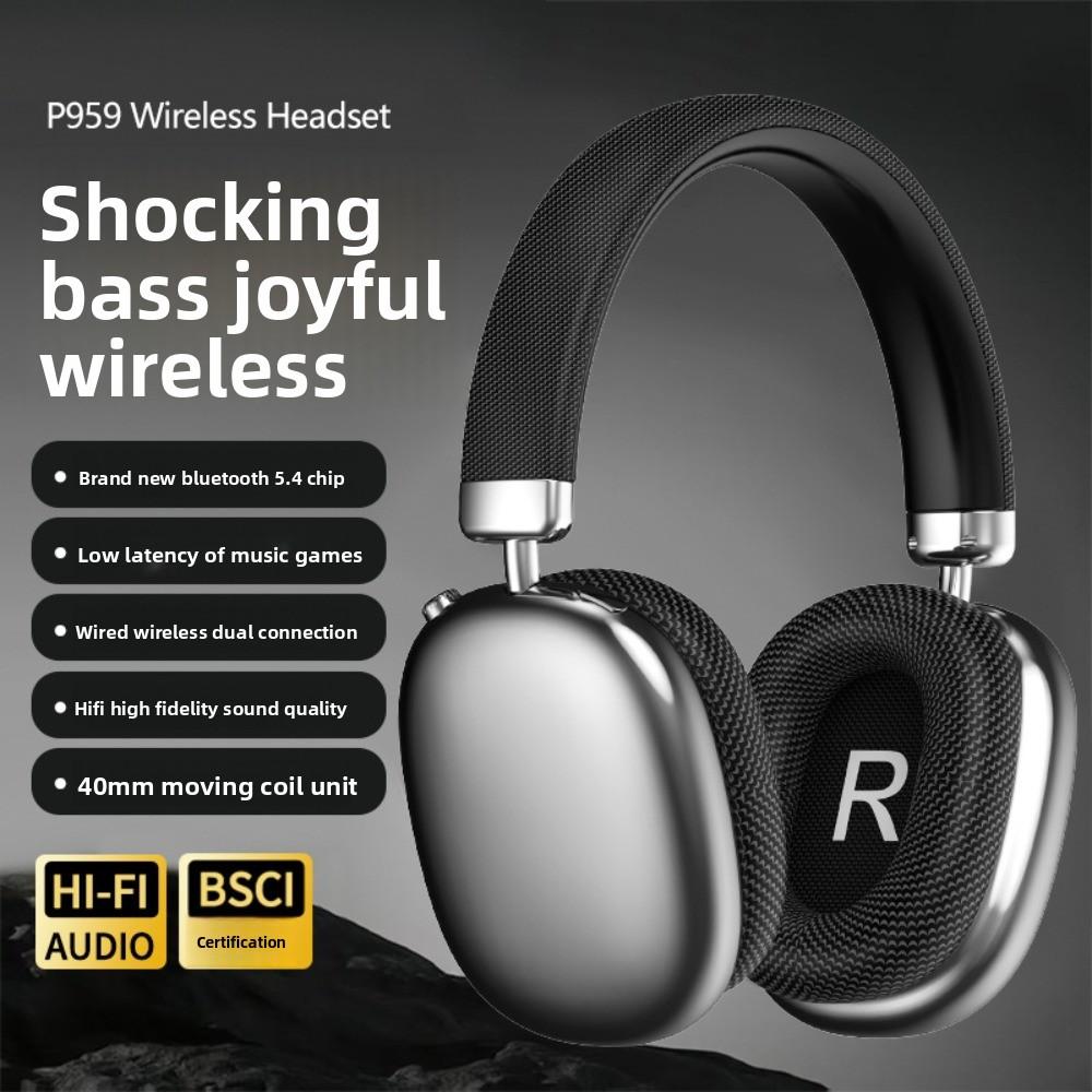 Наголовная беспроводная Bluetooth-гарнитура, длительное ношение без боли, без утечки звука, длительное время работы от аккумулятора, высококачественная гарнитура