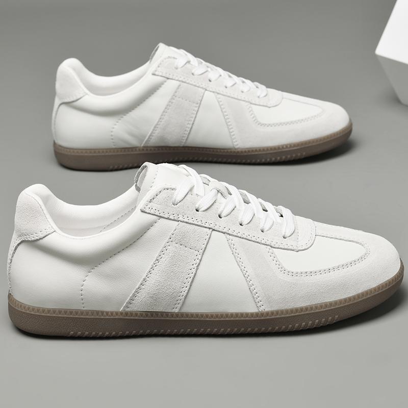 Fashion Genuine Leather Men's Casual Shoes Non Slip Male Walking Sneakers Comfortabel Tenis Masculino New Leisure Walk Outdoor Footwear