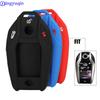 Jingyuqin 3B Remote Car Key Silicone Cover Case For BMW 2016 2017 7 Series Display Styling Holder