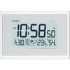 Casio Idl 100j 7jf [white Radio Wave Wall Clock With Temperature And Hygrometer]