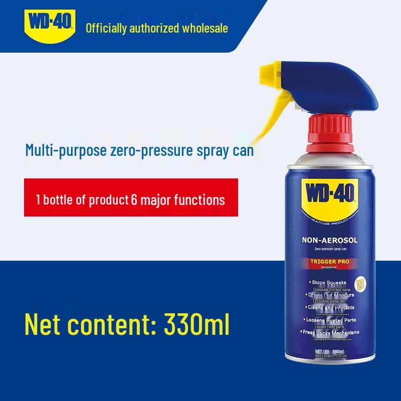 WD-40 Средство от ржавчины: 300 мл Антикоррозийное и смазывающее масло для металла – Очищает, откручивает винты и предотвращает коррозию.