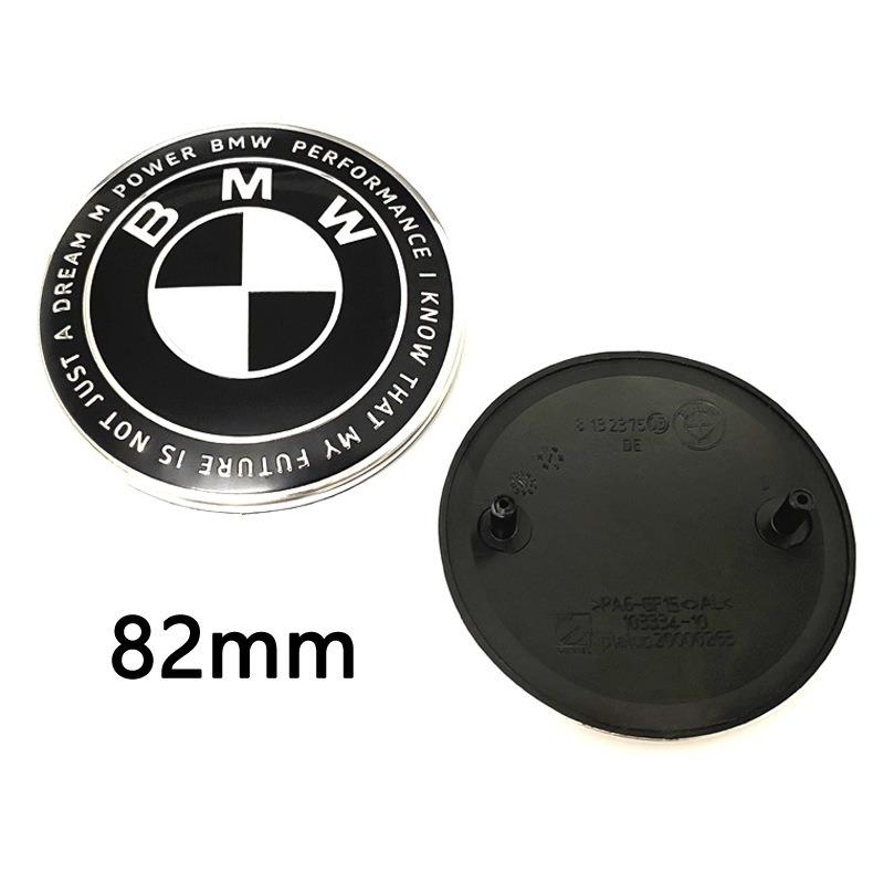 TWDG8 74mm 82mm Hood Emblem Car Front Bonnet Logo Trunk Cover Badge For BMW E46 E90 E60 F30 F10 E39 E36 F20 G30 G20 E87 E92 E91 E30 X1