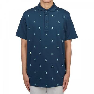 Galleria G Fore Golfwear Мужская футболка с воротником и коротким рукавом Gmp000008 Storm