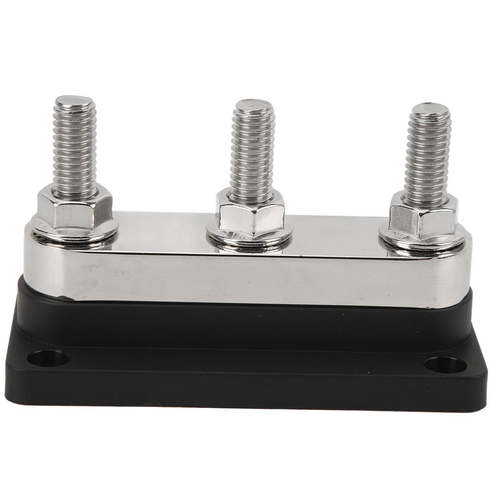 12‑48В 600А Блок распределения питания 3 шпильки M10 Аккумуляторный соединительный блок Шина для автомобилей Грузовиков Автодомов Морских судов