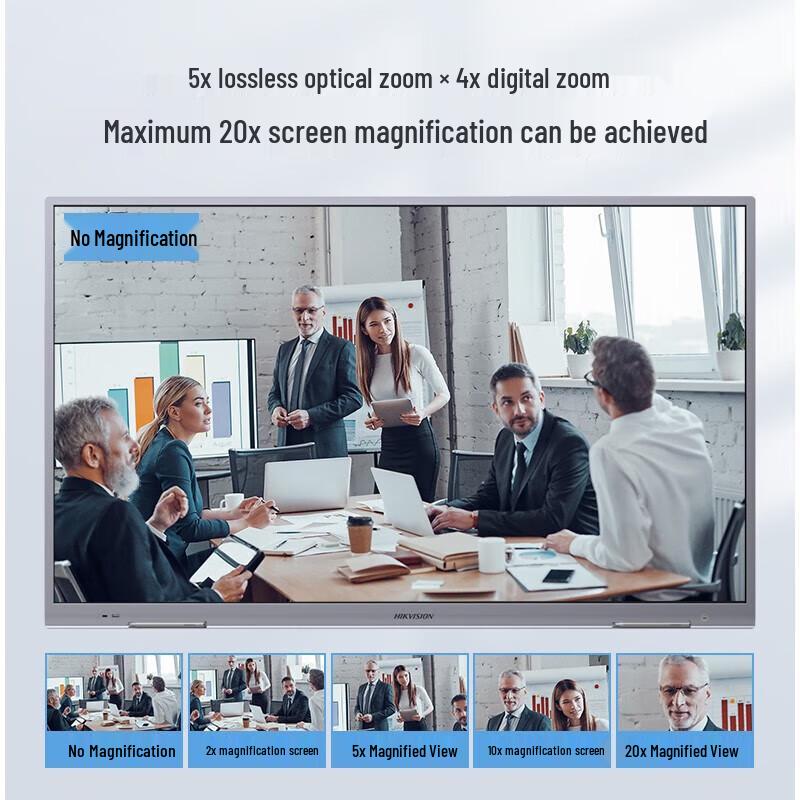 Hikvision DS-UVC-V108 4K PTZ Video Conference Camera CN plug (adapter included)