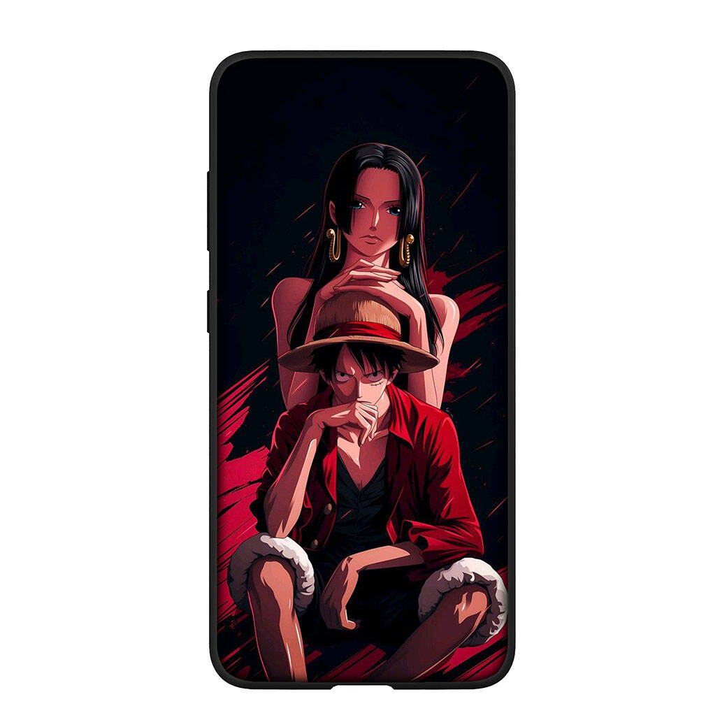 Чехол для телефона для iPhone 17 15 16 Plus Redmi Note 14 12 11 13 Pro Max Huawei P30 P20 Lite OPPO A60 A80 A38 A54 Boa Hancock Funda One Pieces Luffy Cover