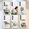 Чехол для телефона B-Buzz Lightyear для Samsung Galaxy S21 S22 S23 S24 S25ULTRA FE Ultra Plus5G A52S Прозрачный чехол