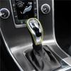 For Volvo S60 XC60 S80 V40 Gear Shift Knob Head Cover Carbon Fiber Trim Sticker Panel Car Accessories