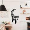 1pc Dream Catcher Metal Wall Art Minimalist Boho Mandala Design Stylish Above Bed Decor Perfect Wedding Gift Elegant Wall Art