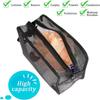 Portable Beach Pockets Quick Dry Cosmetic Organizer Case Durable Mesh Shower Bag  Bathroom