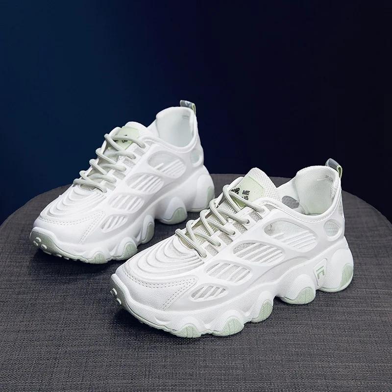 Модные женские кроссовки для бега, дышащие летние кроссовки, легкая спортивная обувь для активного отдыха, повседневные кроссовки для ходьбы, теннисные кроссовки для женщин