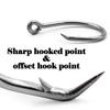 Сверхпрочный крючок из нержавеющей стали для ловли акулы и тунца с утолщенной конструкцией