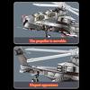 Военный самолет-разведчик SR-71 Blackbird F-15 Тяжелый самолет-истребитель-невидимка Солдат Конструктор Модель самолета Кирпич Детская игрушка для мальчика