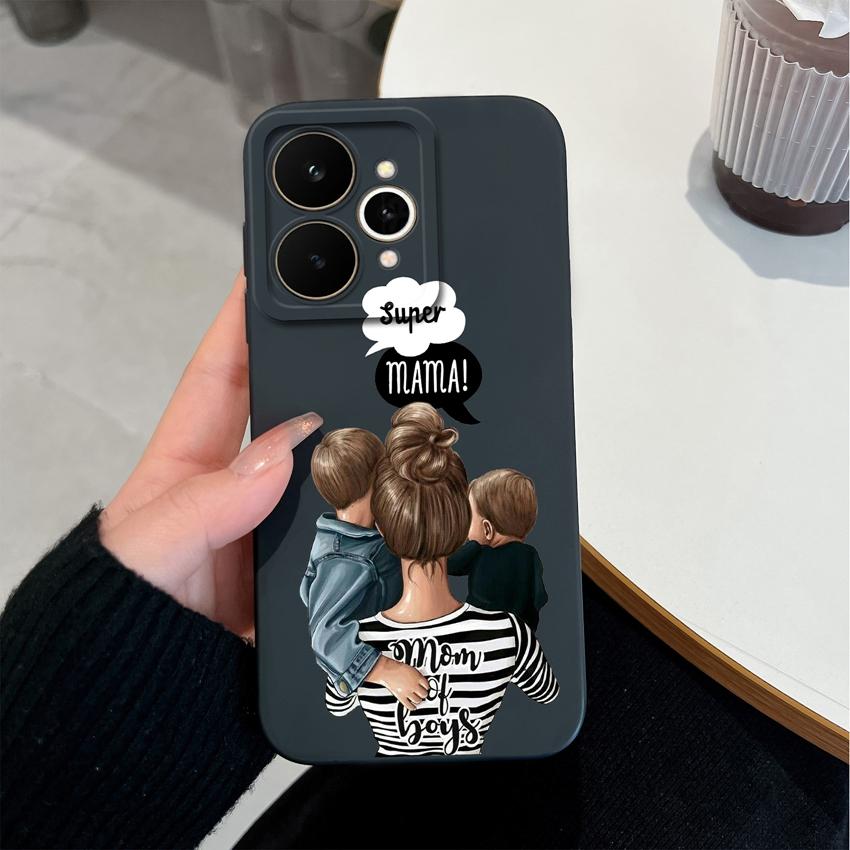 Для Realme 15 C73 C33 C35 Note 70 70T 15T 15X C21Y C25Y Противоударный силиконовый чехол для телефона Модные чехлы с узорами для красивого мальчика и девочки Задние крышки для Realme