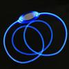 80 см ночной защитный ошейник для домашних животных яркий регулируемый светодиодный светящийся ожерелье для собак мигающий светящийся шейный ремень для ошейников для домашних животных