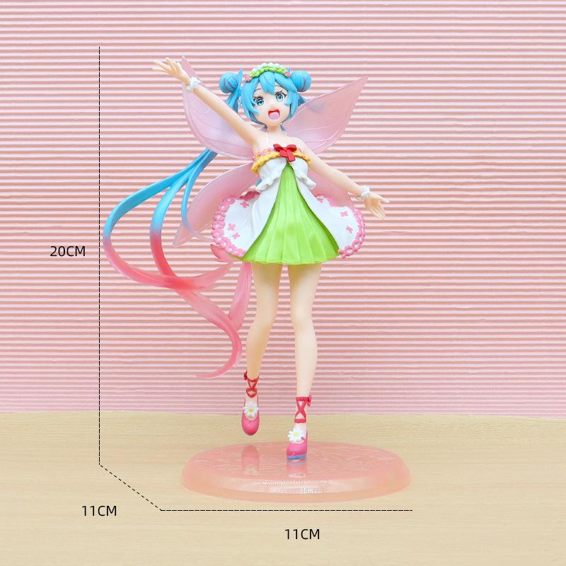1 шт. Аниме Хацунэ Мику Фигурка Действия Модель Подарки Коллекционные Фигурки для Детей 18-21 см
