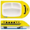 Skater 3D Lunch Plate, Antibacterial, Kids' Lunch Plate with Dividers, Plarail Doctor Yellow Design, for Boys (LUPD3AG)