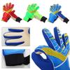 Thickened Kids Goalkeeper Glove Latex Football Gloves Durable Football Match Gloves