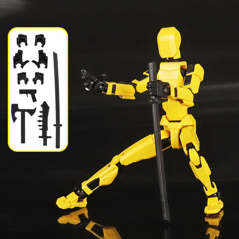 Кукла Spot, 13-суставная подвижная 3D-печатная кукла, кукла-манекен 3-го поколения, самодельный артефакт для декомпрессии всего тела