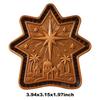 Christmas Mini 3D Pie Molds Food Grade Non Stick Hand Pie Maker for Xmas Holiday Baking DIY Pastry Gifts