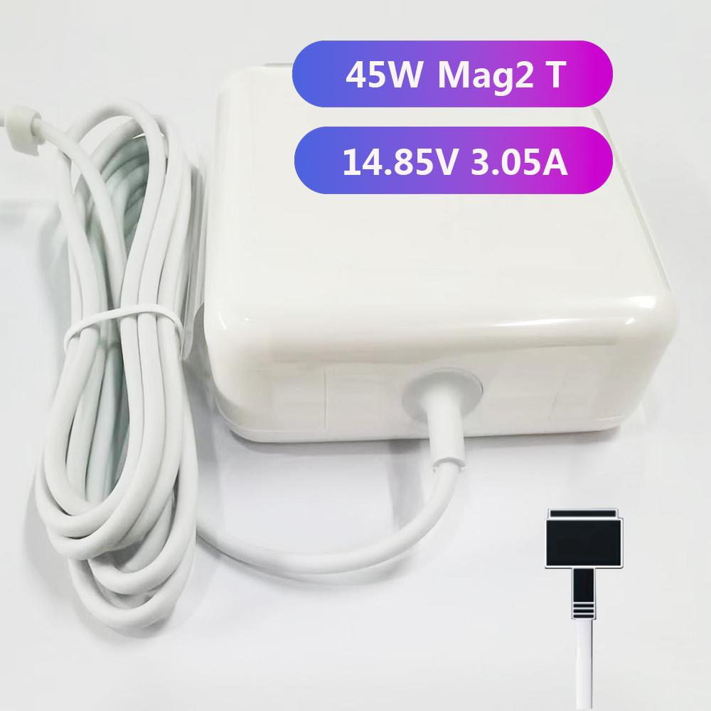 T 45W Charger For MacBook Air 11" 13" A1465 A1436 A1466 A1435 for Mag* 2 14.85V 3.05A Laptop Power Adapter Charger 100% Working 4