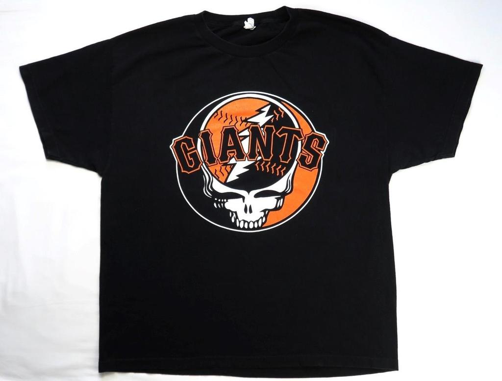 Grateful Dead Vintage T Shirt 2015 San Francisco Giants Dead Head Logo XXL Unisex T-Shirt