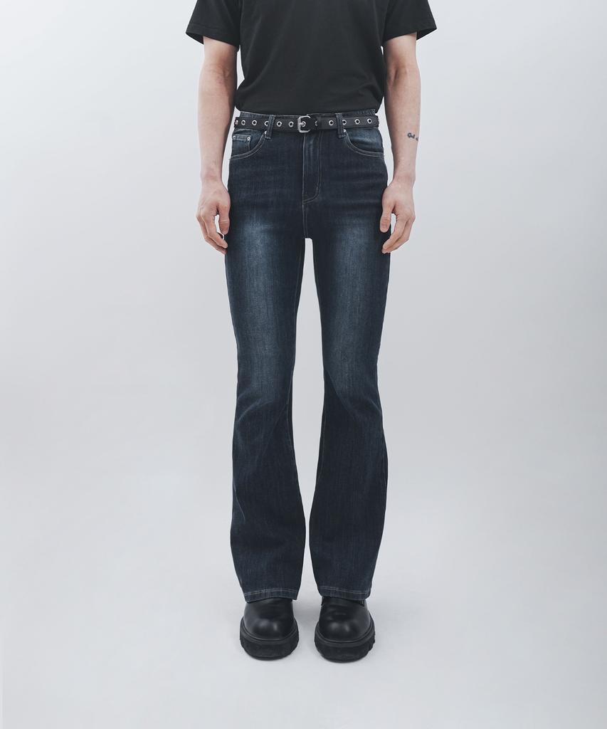 GOLDPERCENT Вневременные джинсы скинни bootcut из лайкры для мужчин (3 цвета, М) (Тип А)