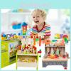 Colorful Wooden Tool Workbench Interactive Educational Toy For Children Age 4-6