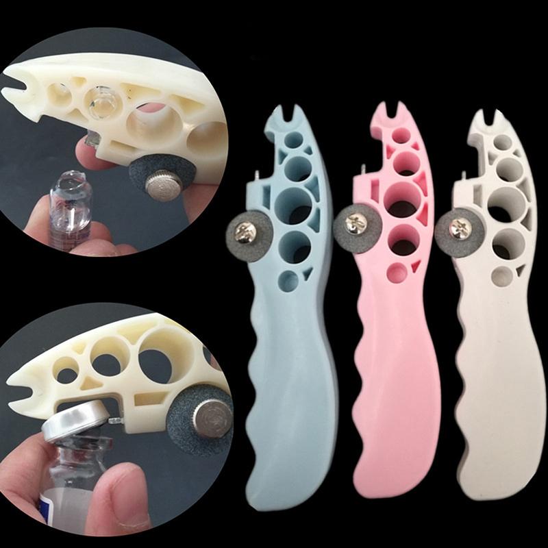 Открывалка для бутылок с ампулами для резки бутылок медсестры, открывалка для стеклянных бутылок медицинского наждака