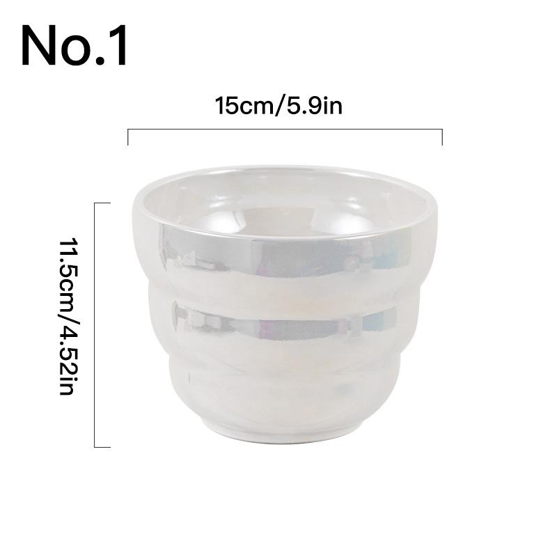 Красочный керамический цветочный горшок, горшок для суккулентов, комнатные украшения, садовые принадлежности, горшок для растений бонсай