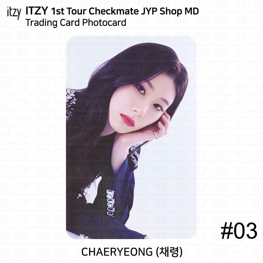 ITZY 1st Tour Checkmate Official MD Trading Card Photocard JYP SHOP KPOP K-POP