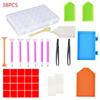 Набор инструментов для алмазной живописи своими руками: Набор «Точечная пластина, глина и наклейки» для рукоделия в технике вышивки крестом