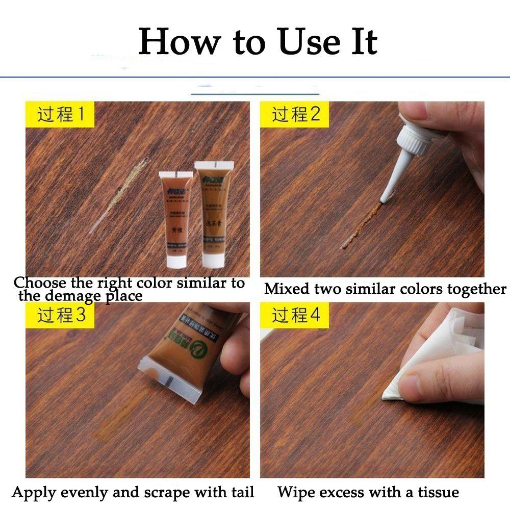 Damage Repairs Cream Furniture Refinishing Paint Scratch Repair Agent Wooden Furnitures