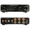 FX-AUDIO- FX-502J+SW [Black] Integrated Amplifier with Bluetooth Wireless Connection, 2.1ch Output, and Subwoofer Support