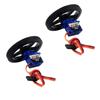 Feetech FS90R Micro Servo, 360 Continuous Rotation, 6V, 9G, with Wheels, 2-Pack RC Servo, 900us-2100us