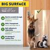 3/4-Pack Dog Scratch Door Protector Cat Anti Scratch Tape Door Panel Furniture Protector Cat Scratch Door Frame Guard for Carpet Sofa Couch Door