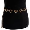 Sunflower Metal Waist Chain for Women - Adjustable European & American Style Waist Belt Ornament
