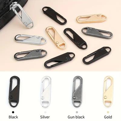 Слайдер-съемник для мгновенного ремонта молнии, сменный комплект для сломанной пряжки, дорожная сумка, чемодан, головка молнии, сделай сам, швейное ремесло