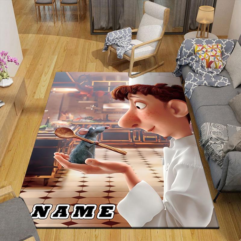 Custom 1Pc Rat Chef'S Adventure Rug Office Carpet Indoor Outdoor Entrance Doormat Nonslip Soft And Comfortable Living Room D916235