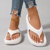 Order One Size Up Women's Casual Shoes Solid Color Flip-Flops Comfortable Beach Slippers