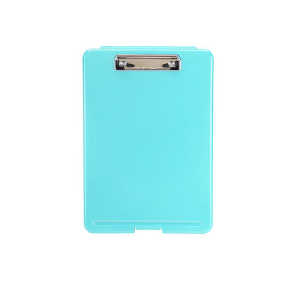 Waterproof Plastic Paper Holder Document Case Writing Pad A4 Clipboard Box Filing Storage