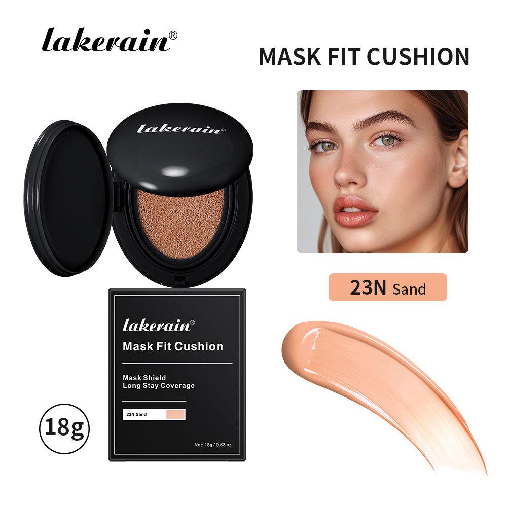 Lakerain Красная cushion-пудра с эффектом 'красной ракушки' - Натуральная, полупрозрачная, стойкая формула