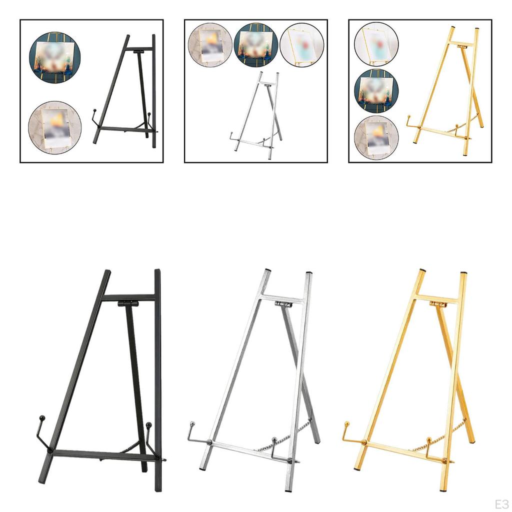 Art Display Easel for Wedding Signs, Stable Metal Structure